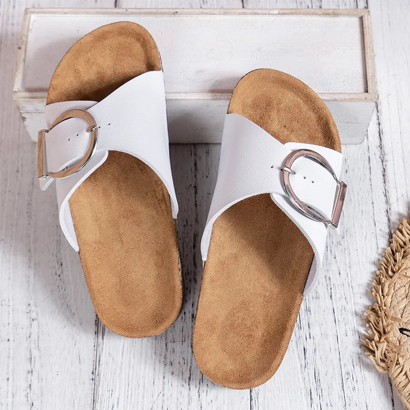 Bellevue | Buckle Mule Slide