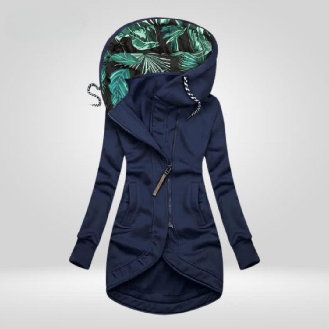 Liora - Asymmetrical Hoodie Jacket