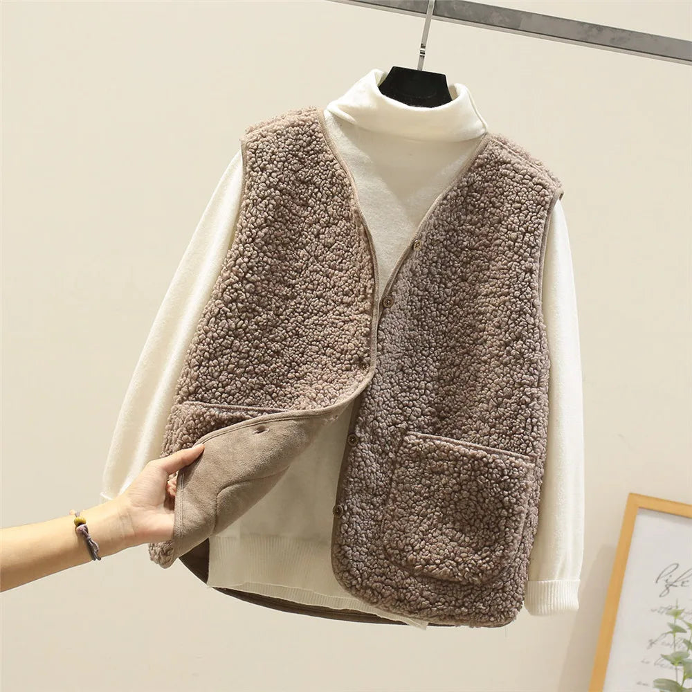 Faye | Luxe Fleece Vest