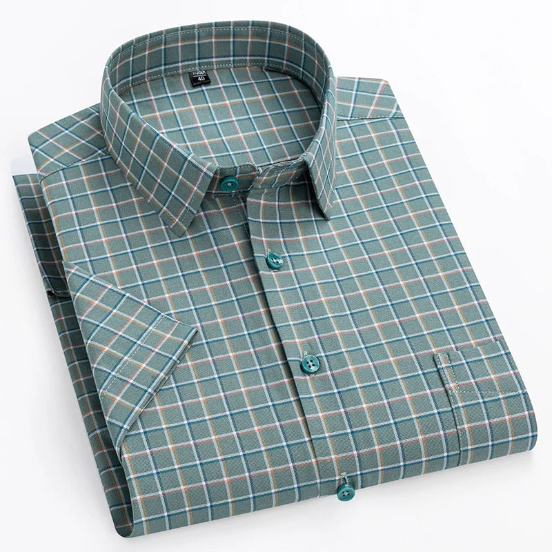 Zack | Short-Sleeve Cotton Shirt