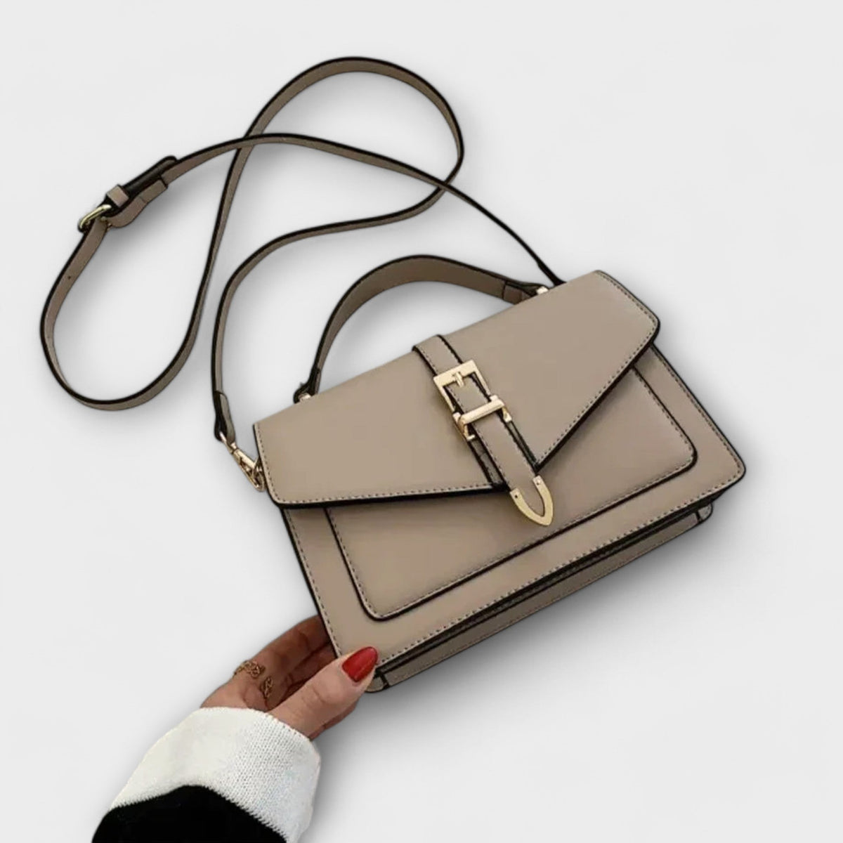 Violet | Women’s Classic Elegant Structured Shoulder Bag