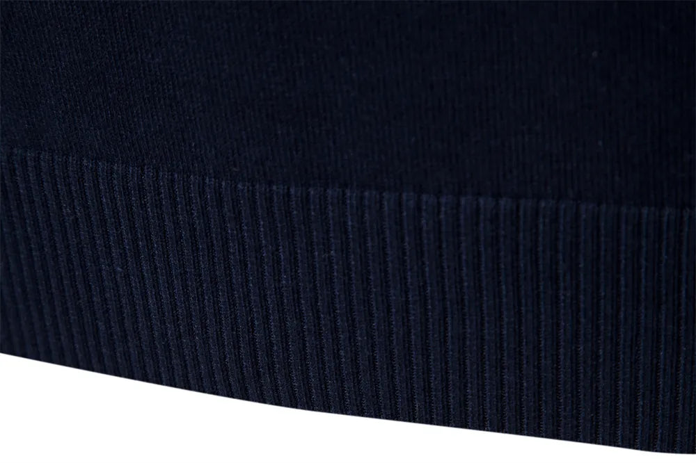 Henri | Modern Zip-Up Collar Sweater
