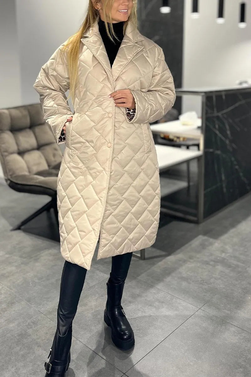 Kynzi | Elegant Quilted Coat
