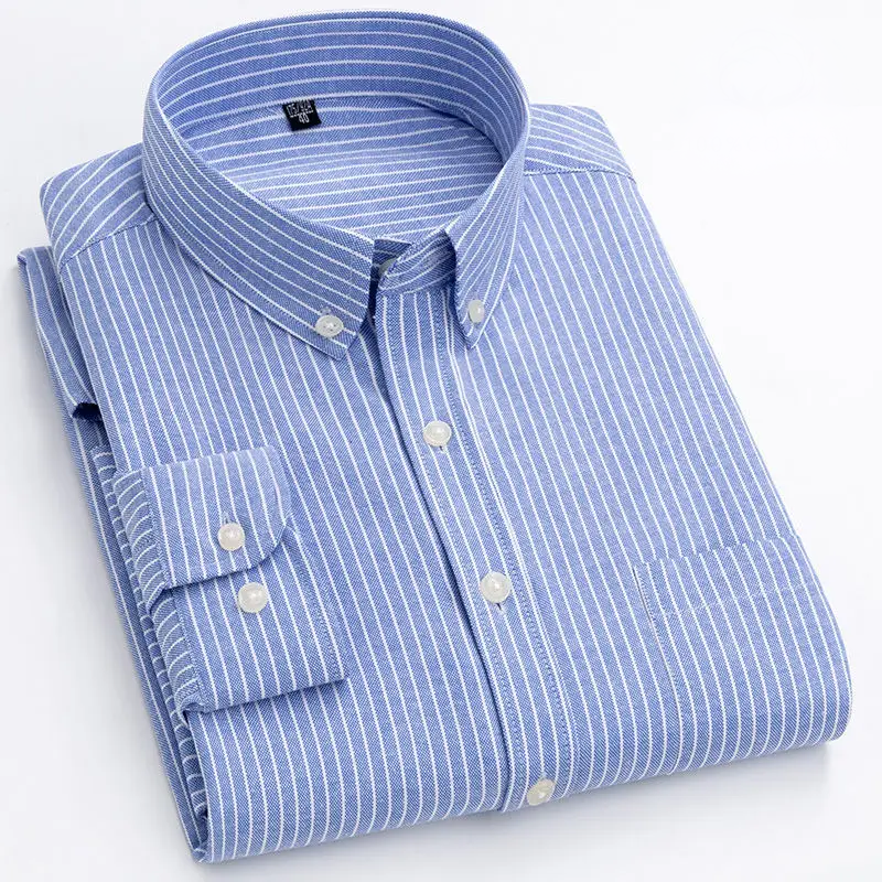 Devon | Modern Striped Cotton Shirt