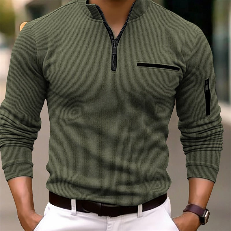 Jackson | Long-Sleeve Shirt With Zipper