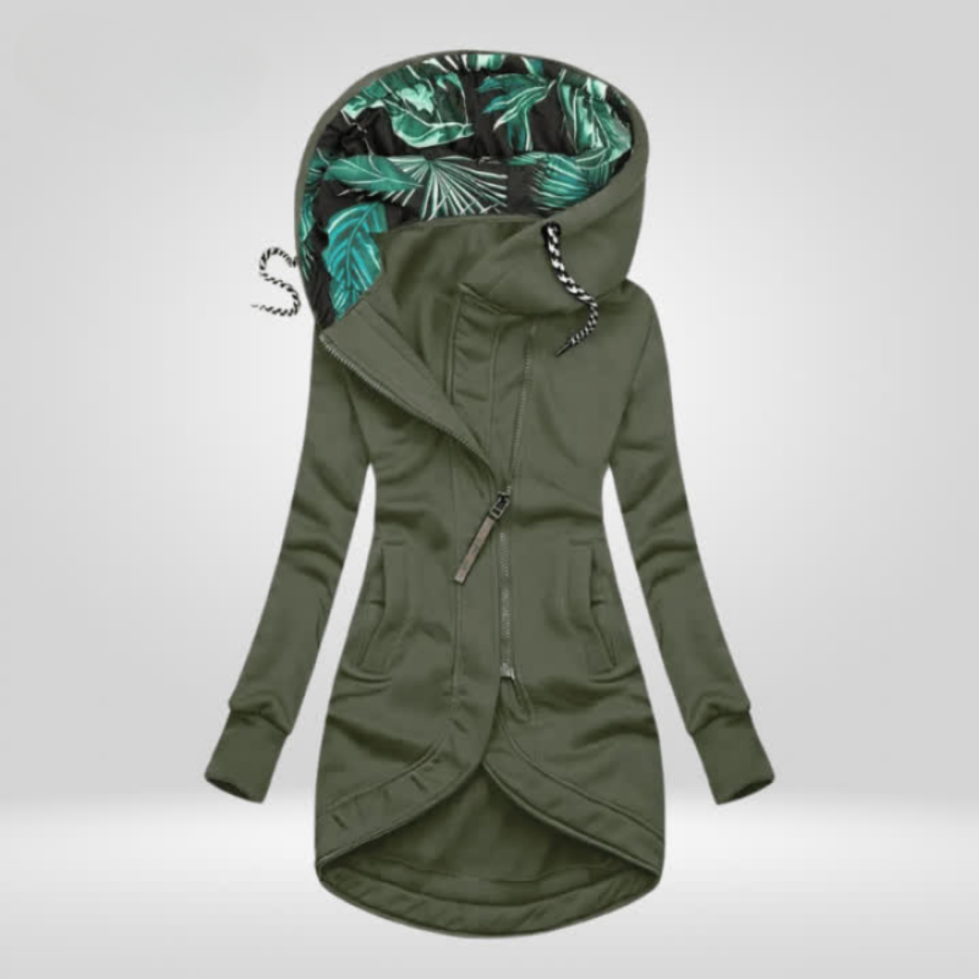 Liora - Asymmetrical Hoodie Jacket