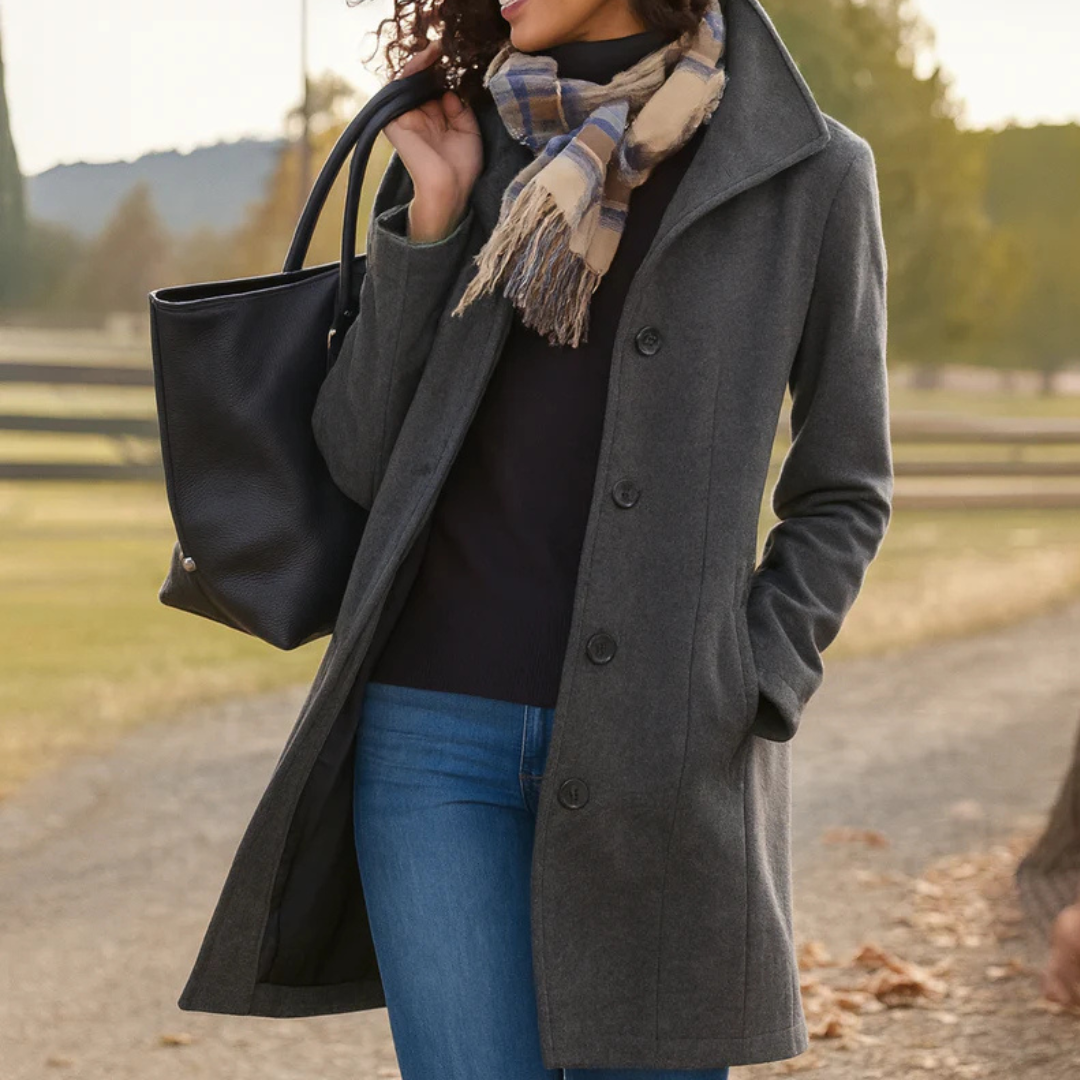 Aurora - Women’s Single-Breasted Coat
