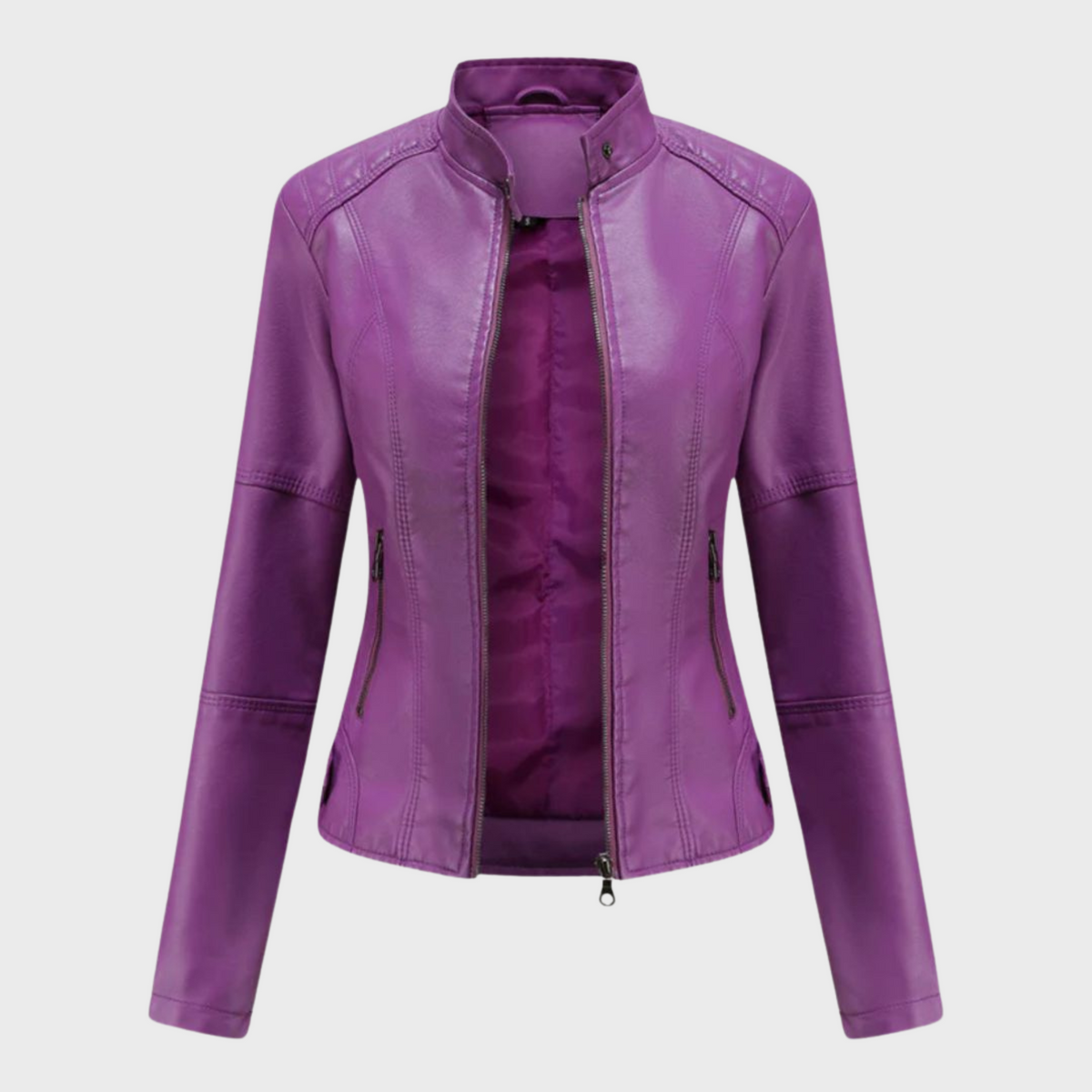 Julissa – Chic Moto Zip Jacket