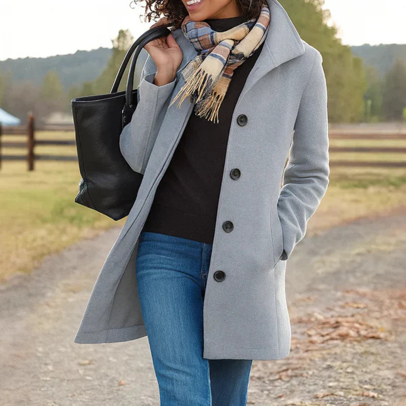 Aurora - Women’s Single-Breasted Coat