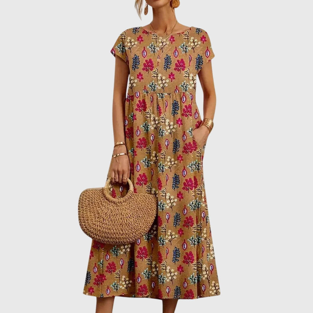 Valencia | Chic Floral Dress
