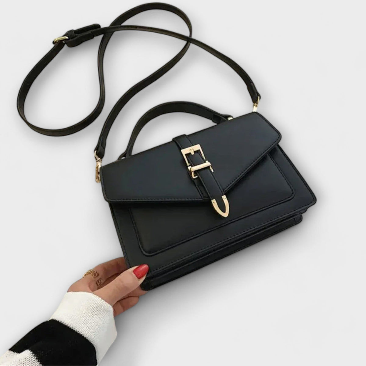 Violet | Women’s Classic Elegant Structured Shoulder Bag