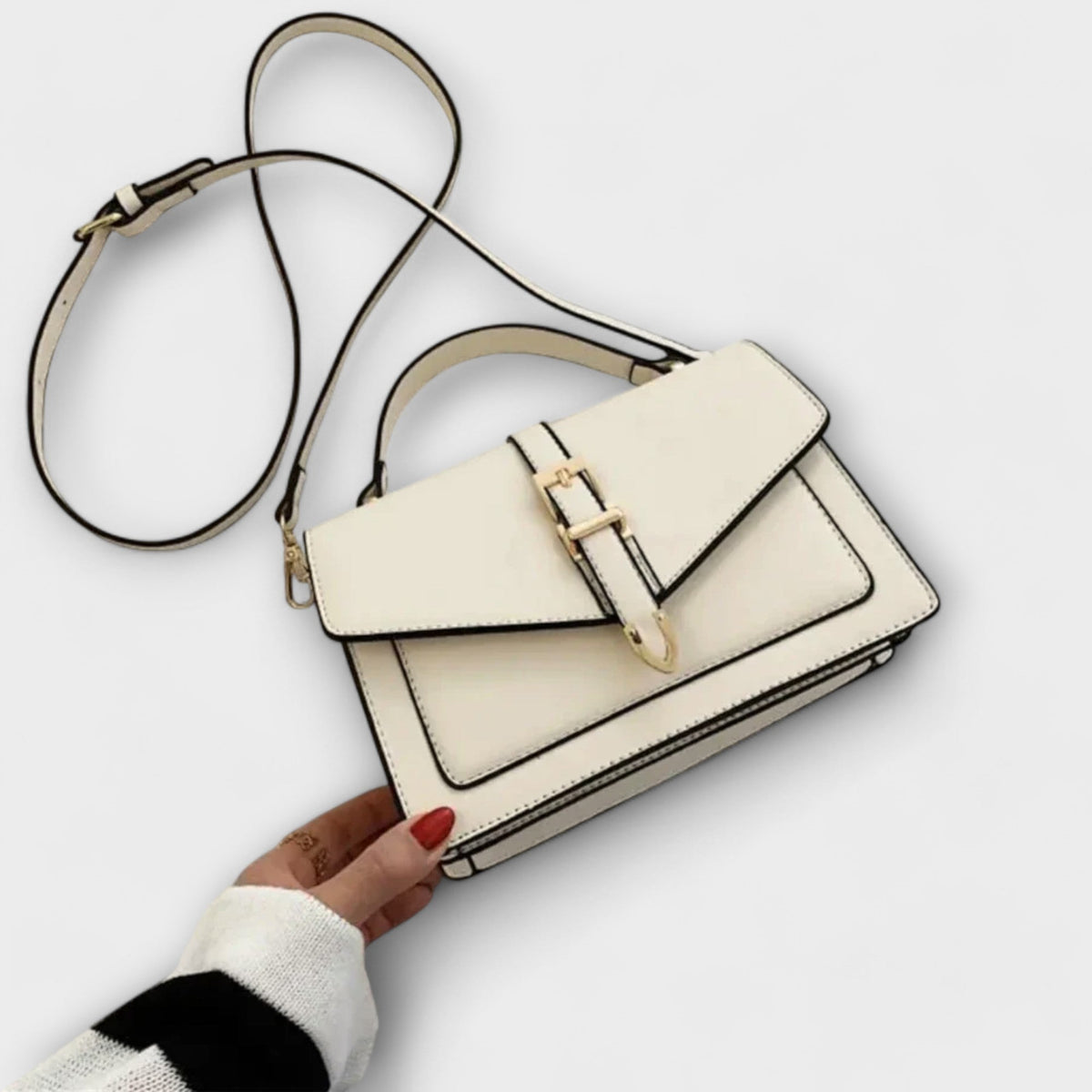 Violet | Women’s Classic Elegant Structured Shoulder Bag