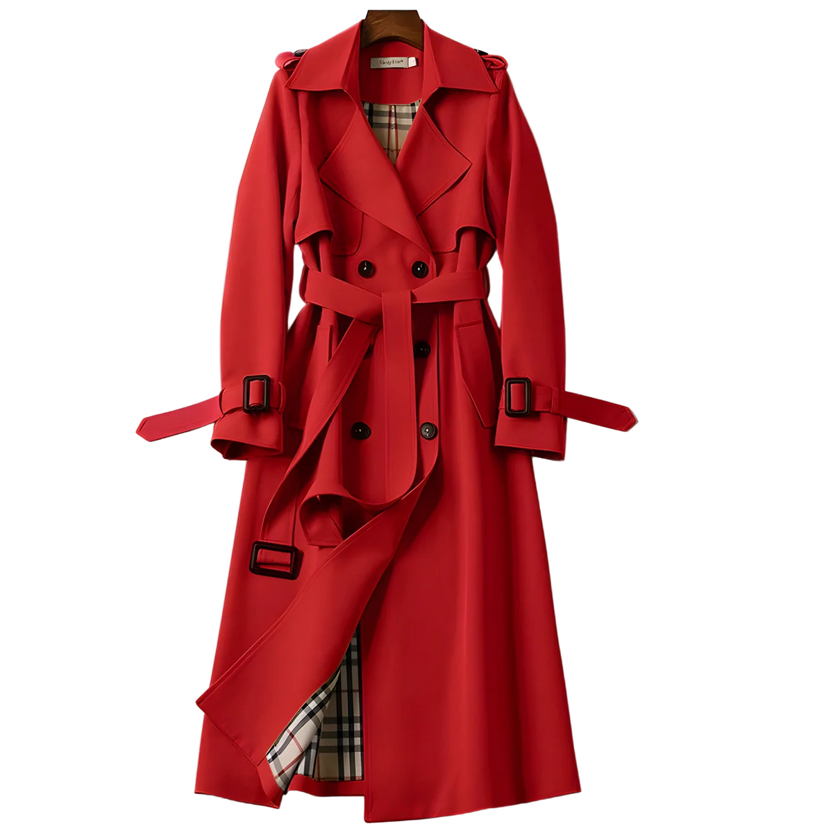 Elodie - Classic Longline Trench Coat