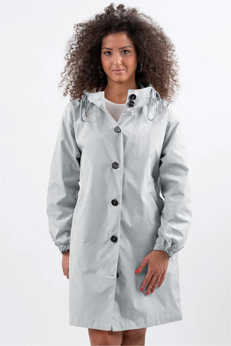 Barbara | Oversized Water-Resistant Windbreaker