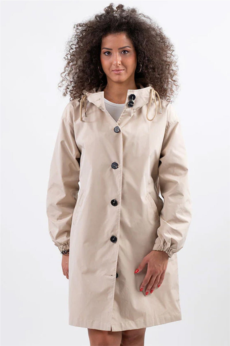 Barbara | Oversized Water-Resistant Windbreaker